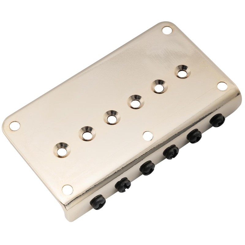 Musiclily Pro 52.5mm Modern Hardtail Fixed Bridge for Strat Tele