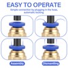 Pack of 30 PC4-M10 Plugs, PC4-M10 Connector, Straight PC4-M10 Pneumatic