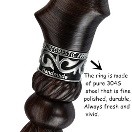 URFORESTIC Handmade Wooden Walking Cane,Solid Wooden Cane for Men and Women, Ergonomic Walking Stick for Senior, Elderly,36 Inch Height(Dark Brown)