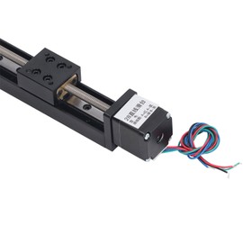 Linear Slide Table High Accuracy Ballscrew Sliding Motion Stage Linear Guide Rail 100mm Stroke T6x2
