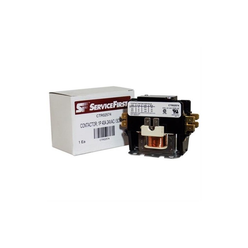 OEM Trane/American Standard Contactor - CTR02574 / CTR-2574-40 Amp /