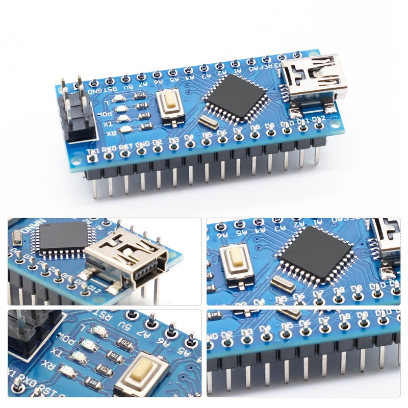 APKLVSR Development Board Module with CH340 for Arduino Nano (Mini