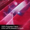 uxcell Full/Queen Size Galaxies Red Comforter Sets - 3D Outer