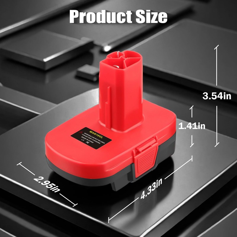 Adapter for Craftsman 20V to 19.2V C3 Old Battery Cordless