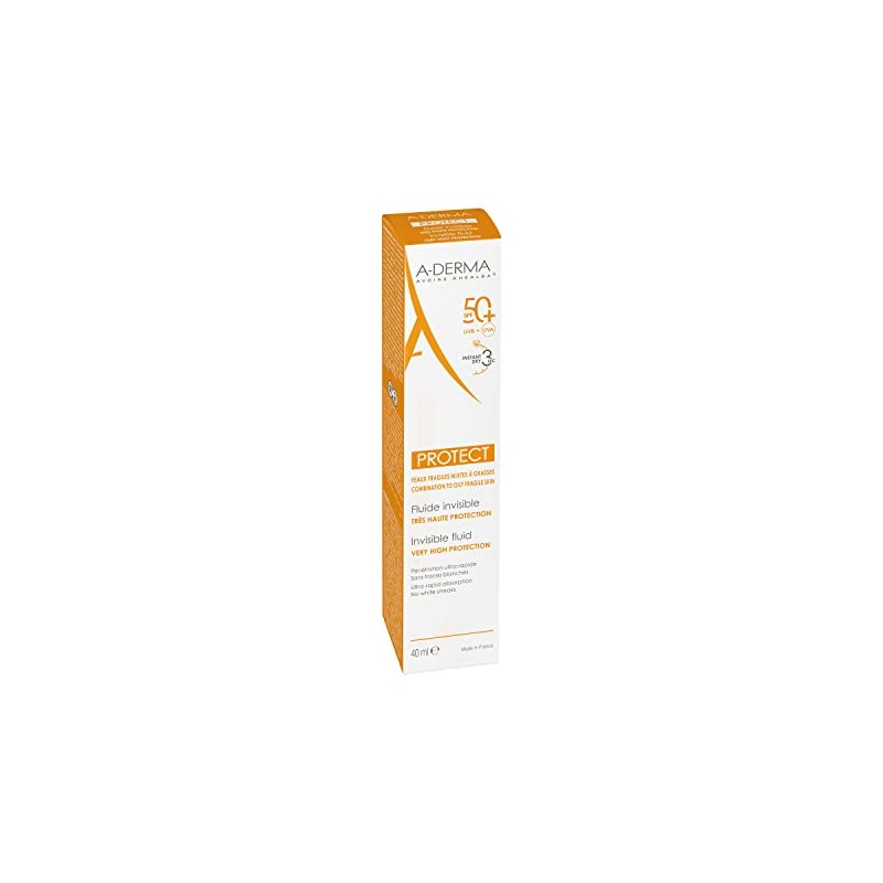 Protect Fluido Solar Invisible Cara Piel Mixta Grasa Spf 40ml