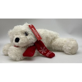 Petsmart Luv A Pet MIRACLE Polar Bear Collectible Plush 15" Stuffed Squeak Toy