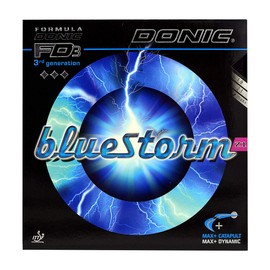 Donic Bluestorm Z1 Table Tennis Rubber (Max+, Black)