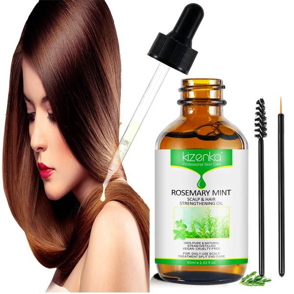 Mint Rosemary Essential Oil for Hair Growth, Mint Rosemary Oil