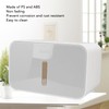 Toilet Paper Roll Box Cover Waterproof Punch Free Prevent Corrosion
