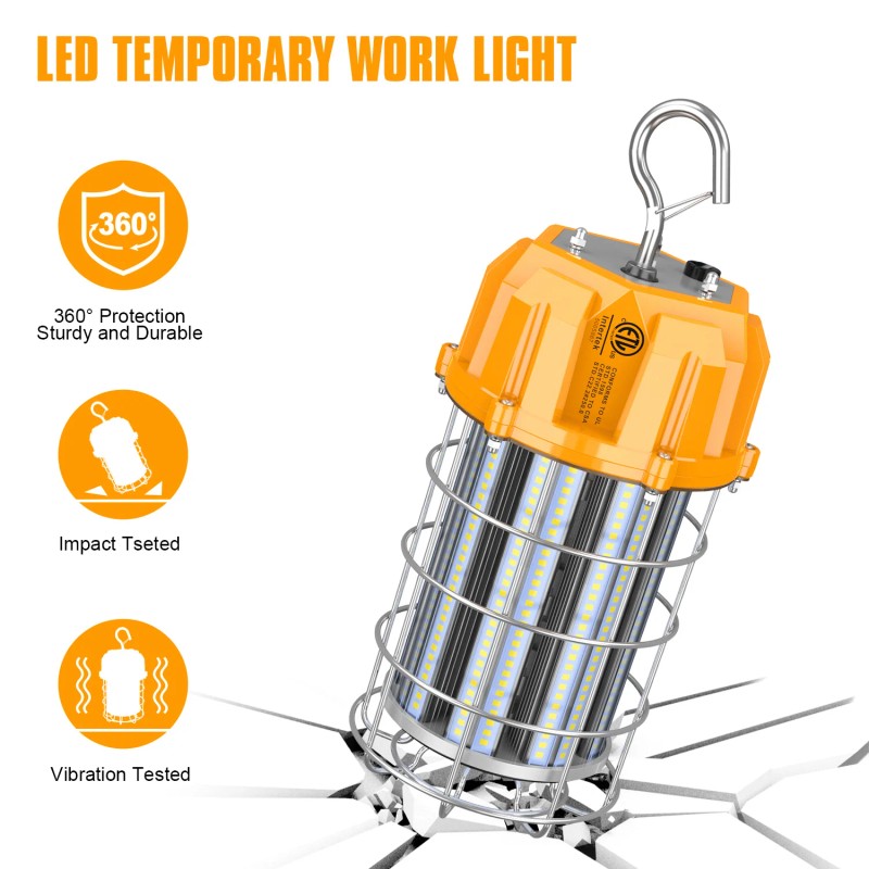 80W 100W 150W Portable Site Construction Lighting LED Industrial Job