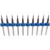 10 Pcs .20mm Tungsten Micro Drill Bits Japanese made for