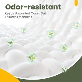 Fairpeak Cushion Cover 50 x 70 cm, Pack of 4, Cushion Covers with Zip, Luxury Hotel Quality, Breathable, Soft, Machine Washable