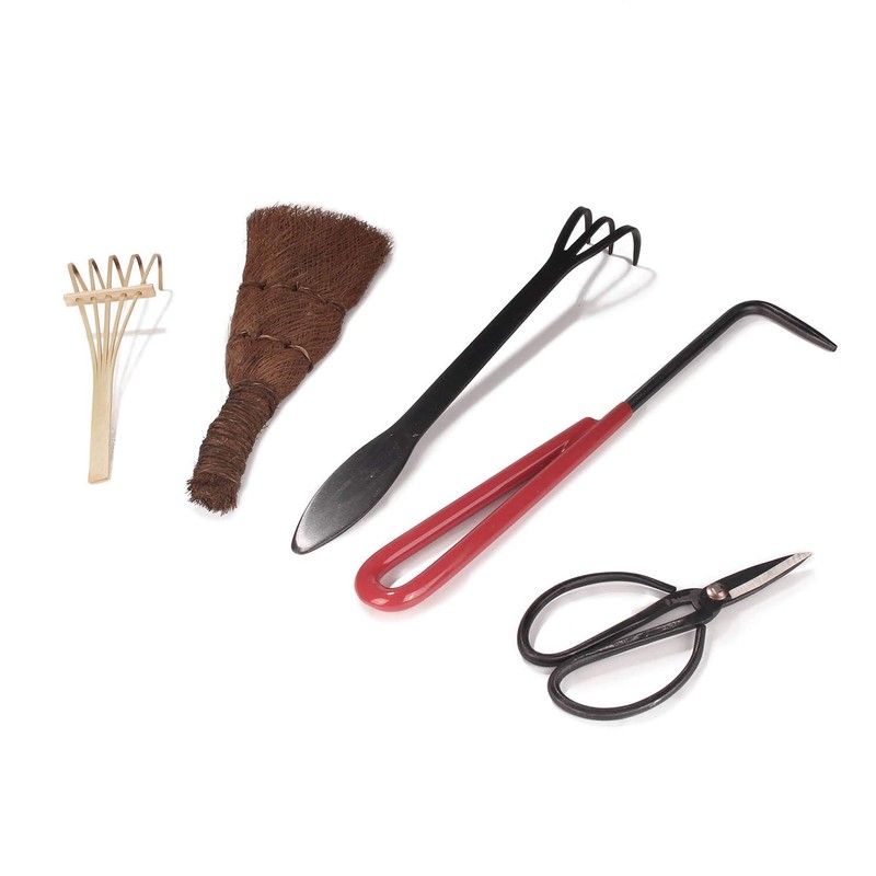 BambooMN Bonsai Tool Kit 5pc Basic Care Set