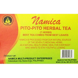Namica Pito-pito All Natural Health Drink Herbal Tea 30 Tea Bags