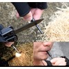 TESCOACH Multi-Tool Multi-functional Hatchet 15-in-1 Outdoor Tool for Hiking Vehicles