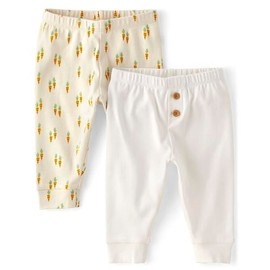Gymboree,Pull on Bottoms 2-Pack,Homegrown 2-Pack,6-9 Months