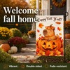 Capybara Fall Garden Flag Decor, Autumn Thanksgiving Fall Flags for