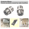 Brass Check Valve 1/2" Male to 1/2" Male Thread Non