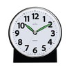 Acctim Micah Alarm Clock, Analogue Display, Non-Ticking, Blue LED Backlight,