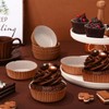 Uiifan Disposable Round Cupcake Liners Paper Baking Cups Wrappers Cupcake