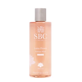 SBC Skincare - Intimate Gel with Lotus Flower - 300 ml - Helps reduce the feeling of dryness - Moisturises and balances the microflora - Shower Gel - Lotus Flower Intimate Wash