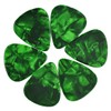 Celluloid Green Pearl Guitar Or Bass Pick - 1.2 mm