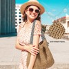 Straw Beach Bags for Women - Summer Straw Bag for