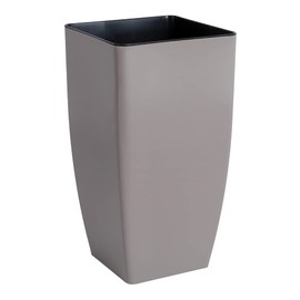 Gardenera ALEANA Planter - Quadro - 8.7 Inch Flower Pot in Cocoa (Set of 3)