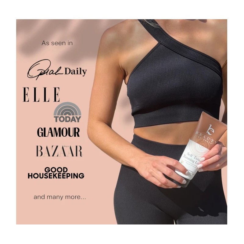Beauty by Earth Self Tanner – Organic Tanning Lotion for