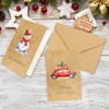 Shining She 20 Christmas Cards with Envelope Set, A6 Folding