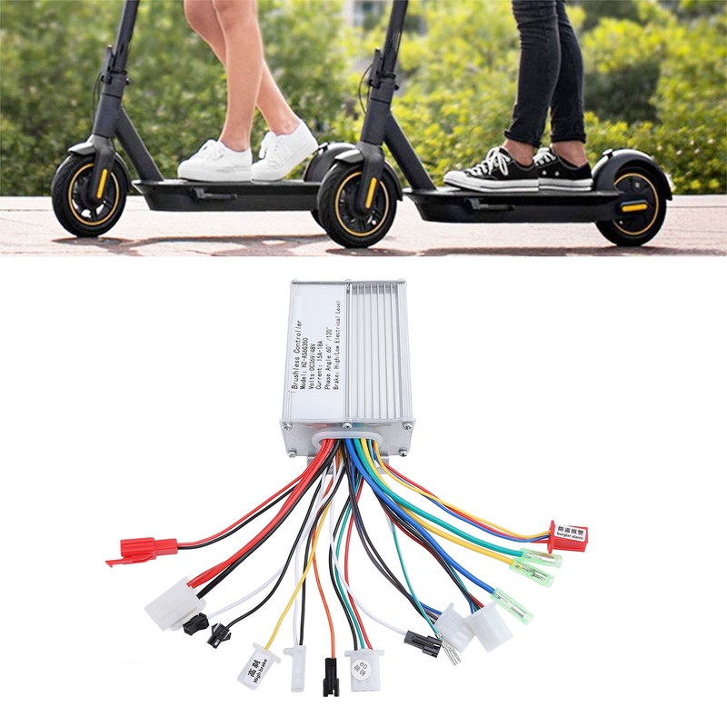 36V 48V 350W Brushless Controller Intelligent Electric Bike Motor Controller