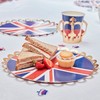 Ginger Ray Union Jack Coronation Party Paper Plates - 8