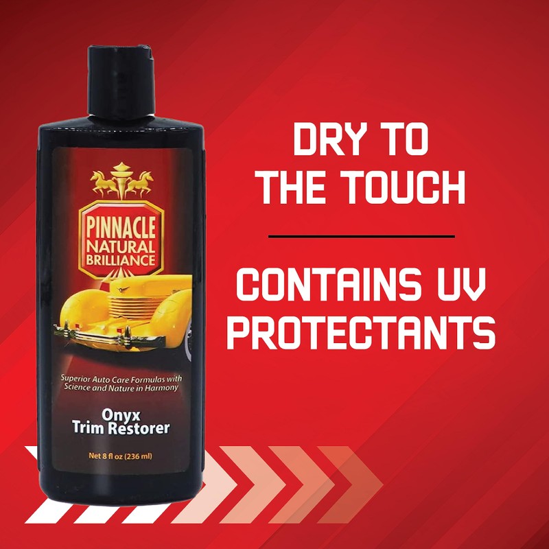 Pinnacle Natural Brilliance Onyx Trim Restorer | Silicone-Free Formula for