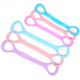 Happy J Bottari Home Workout Stretching Band Yoga Pilates Figure-8 Non-slip Handle / 해피J보따리 홈트 스트레칭 밴드 요가 필라테스 8자형 미끄럼방지 손잡이