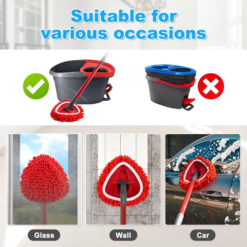 Mop Replace Head for O Cedar, Spin Mop Heads Replacements