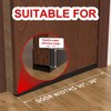 Door Draft Stopper, 39” Length Cuttable Weather Stripping Seal, Strong