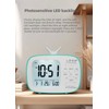 YHFITN Alarm Clock for Kids Bedroom, LCD Digital Clock for