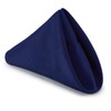 WedDecor 20 Inch Navy Cotton Polyester Table Napkin for Home,