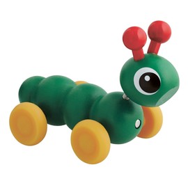 BRIO Wooden Mini Caterpillar Push-Along Toy