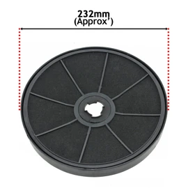 SPARES2GO Carbon Charcoal Vent Filter for Creda Cooker Extractor Hood