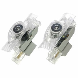 Minile 20 Vellfire 30 Series Courtesy Lamp, Door Welcome Light, Courtesy Light, LED Logo Projection, Car Door Lamp, Angle Adjustable, Set of 2 for Vellfire D