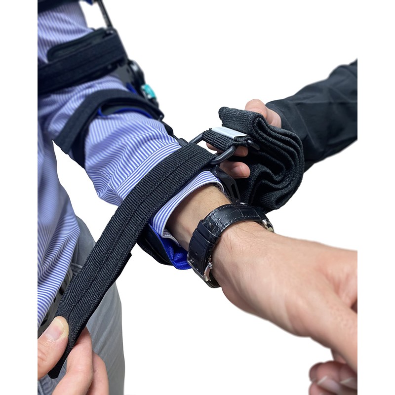 MEDWAY | Soporte para Codo Post-Operatorio Graduable Telescópico Color Negro