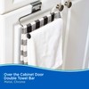 Kenney Cabinet Door Towel Bar, Chrome