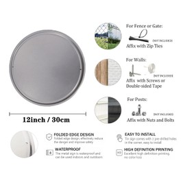 Santa Stop Here Round Metal Tin Sign Snowman Decor Winter Sign Metal Wall Plaque Decor Lovers Gift Outdoor Indoor Wall Panel Christmas Retro Vintage plaque 12x12 Inch