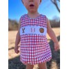 Chloefairy Newborn Baby Boy Girl Baseball Outfit Sleeveless Overalls Romper