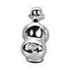 Duck Ornament Electroplating Resin Duck Sculpture Stylish Decorative Duck Figurine