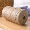 VGOODALL 2Pack 2mm Natural Jute Twines, 656 Feet Long Brown