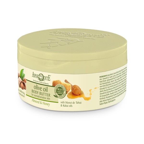 Aphrodite Olive Oil Body Butter with Almond & Honey 200ml