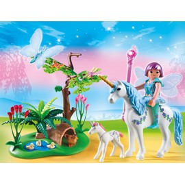 Playmobil 5450 Fairy Aquarella in the Unicorn Meadow