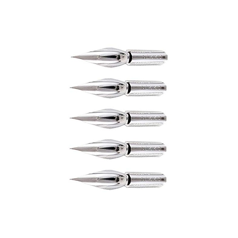 Nikko Manga Pen Nib Saji Pen Crome - 5pc